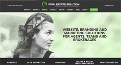 Desktop Screenshot of getrealestatesolution.com